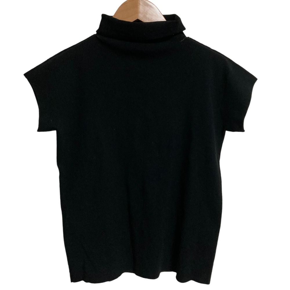 ♡美品♡ISSEY MIYAKE ブラックカットソー Ｍ ISSEY MIYAKE イッセイミヤケ プリーツカットソーブラックM