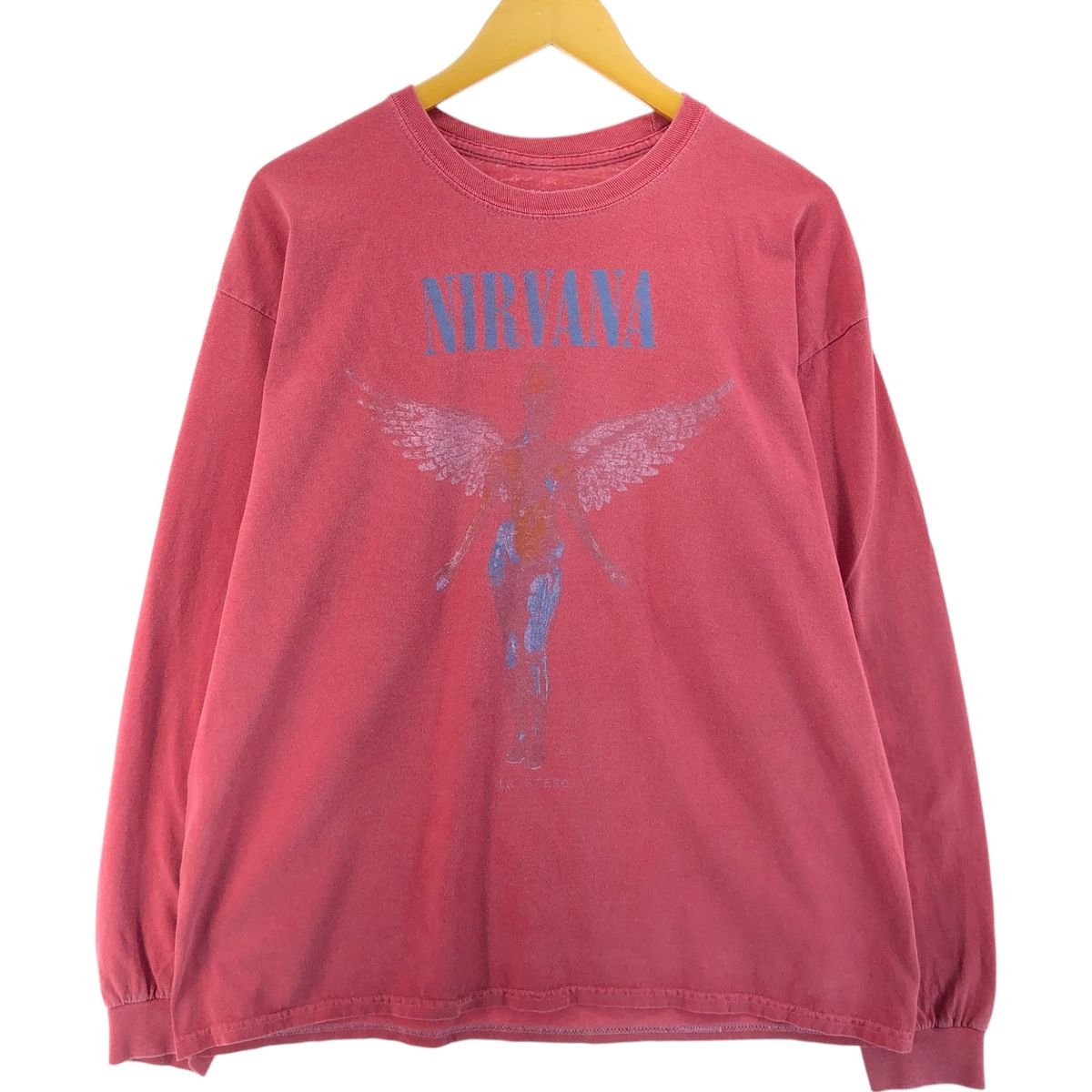 古着 NIRVANA ニルヴァ―ナ ロンT バンドTシャツ バンT メンズL相当/eaa521867