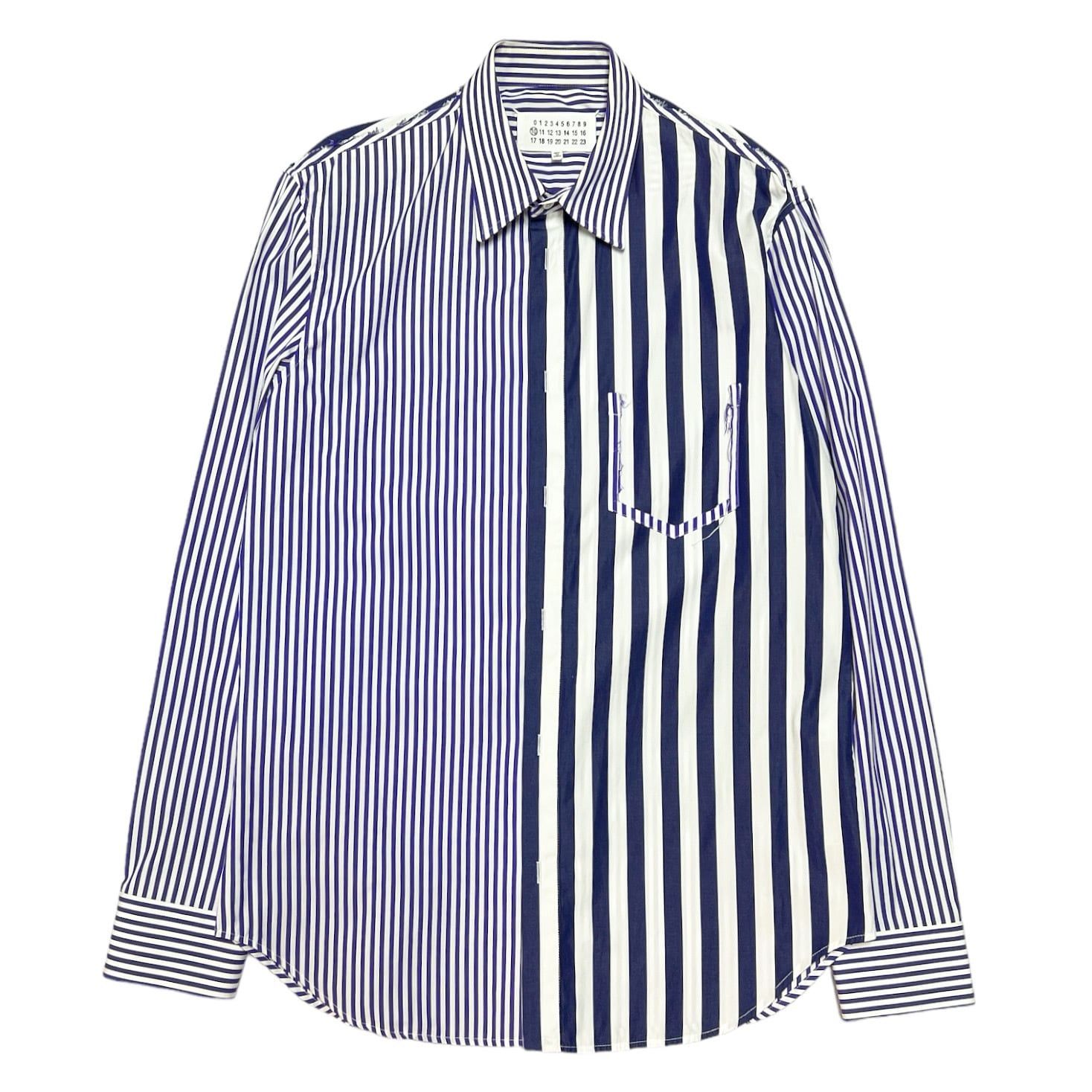 Maison Margiela 19SS Docking Stripe Shirts