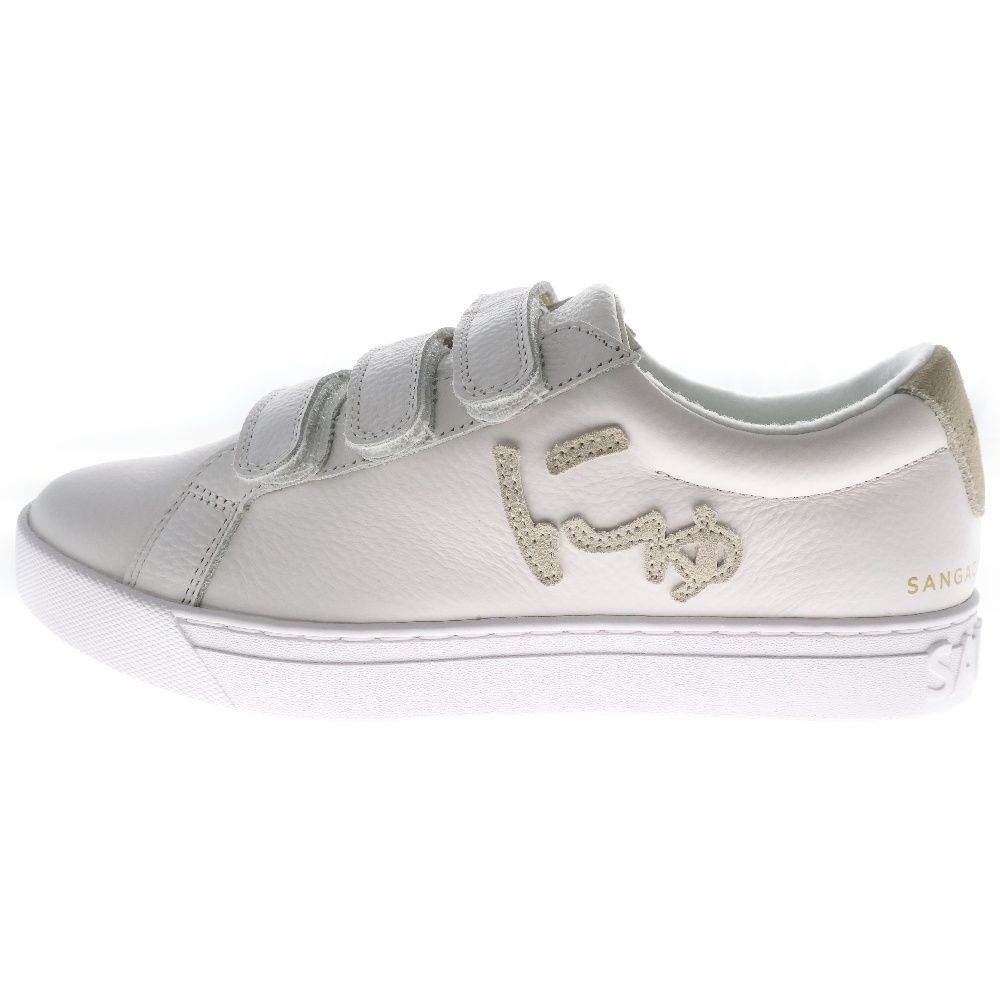 SANGACIO ホワイト マジックテープ スニーカー SANGACIO ホワイト マジックテープ スニーカー