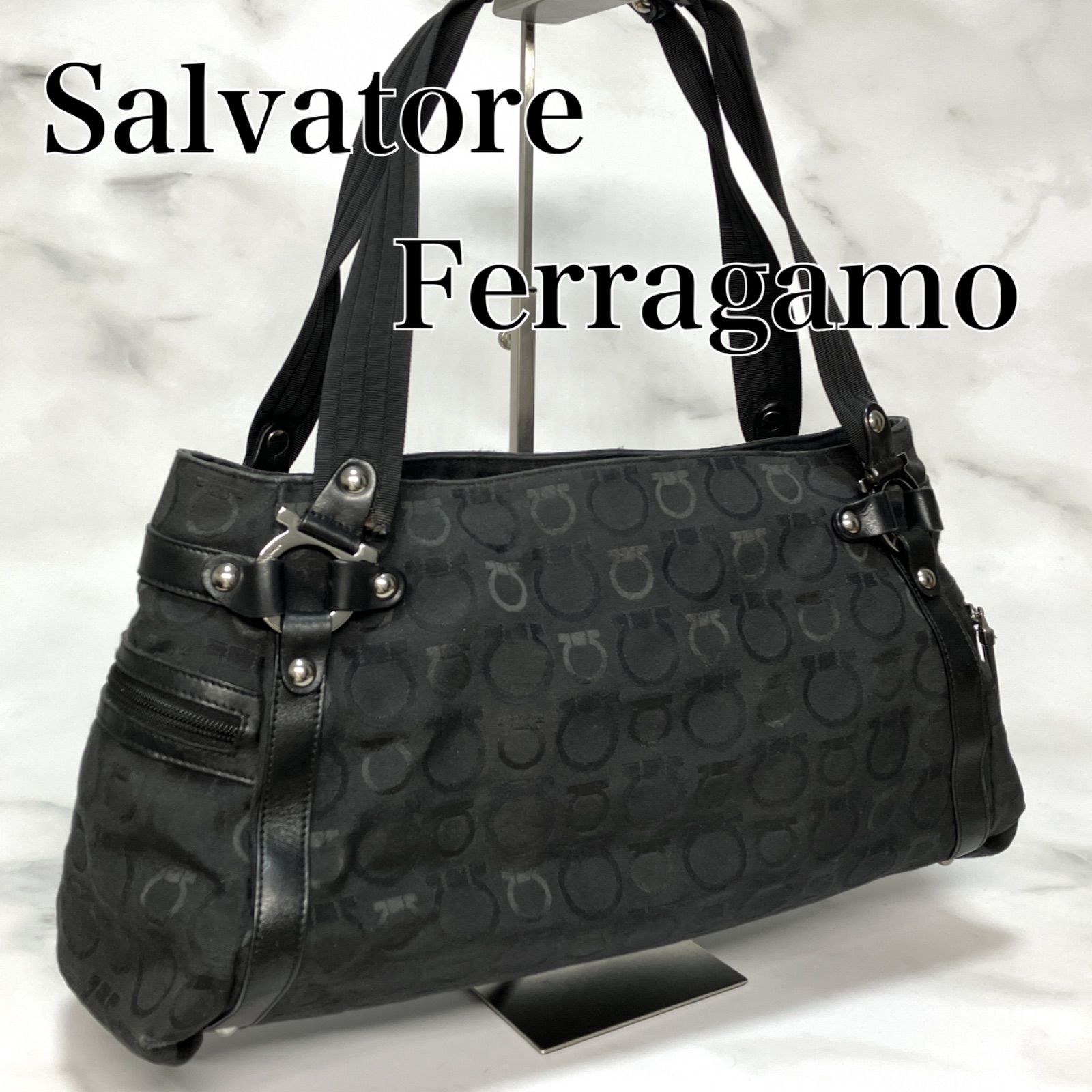 美品】Salvatore Ferragamo サルヴァトーレフェラガモ バッグ ...