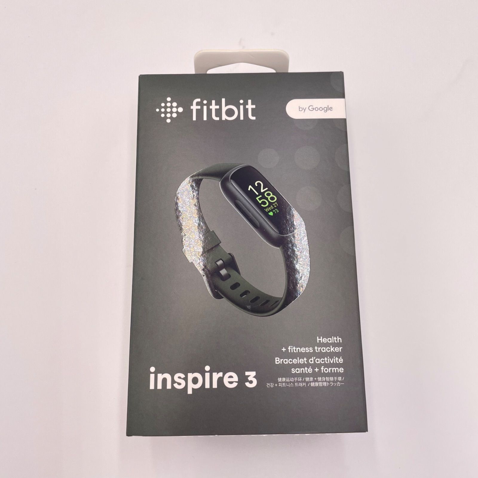 Fitbit Inspire3 Midnight Sランク 255