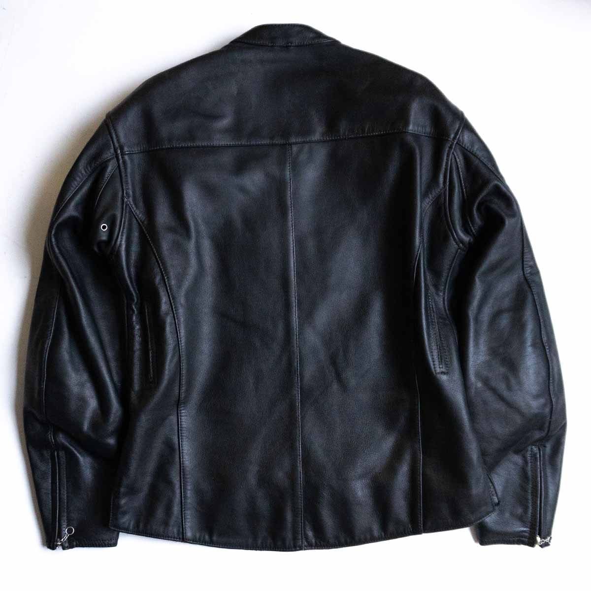 美品/ビッグサイズ】KADOYA【シングルライダースジャケット】 3L