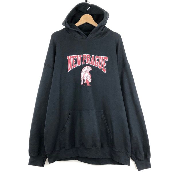 古着】 GILDAN カレッジパーカー NEW PRAGUE メンズXXL 相当