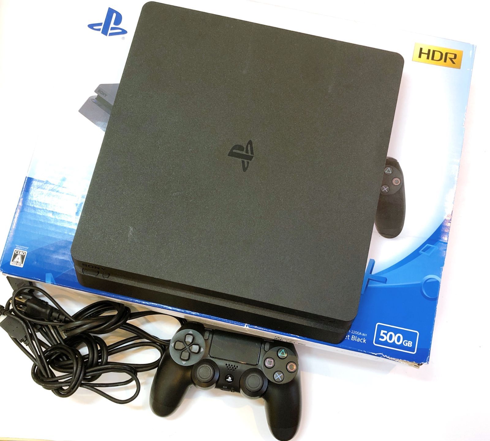 2614 ソニー プレイステーション4 CUH-2000AB01 ジェットブラック 500GB SONY PlayStation4 Jet Black プレステ4