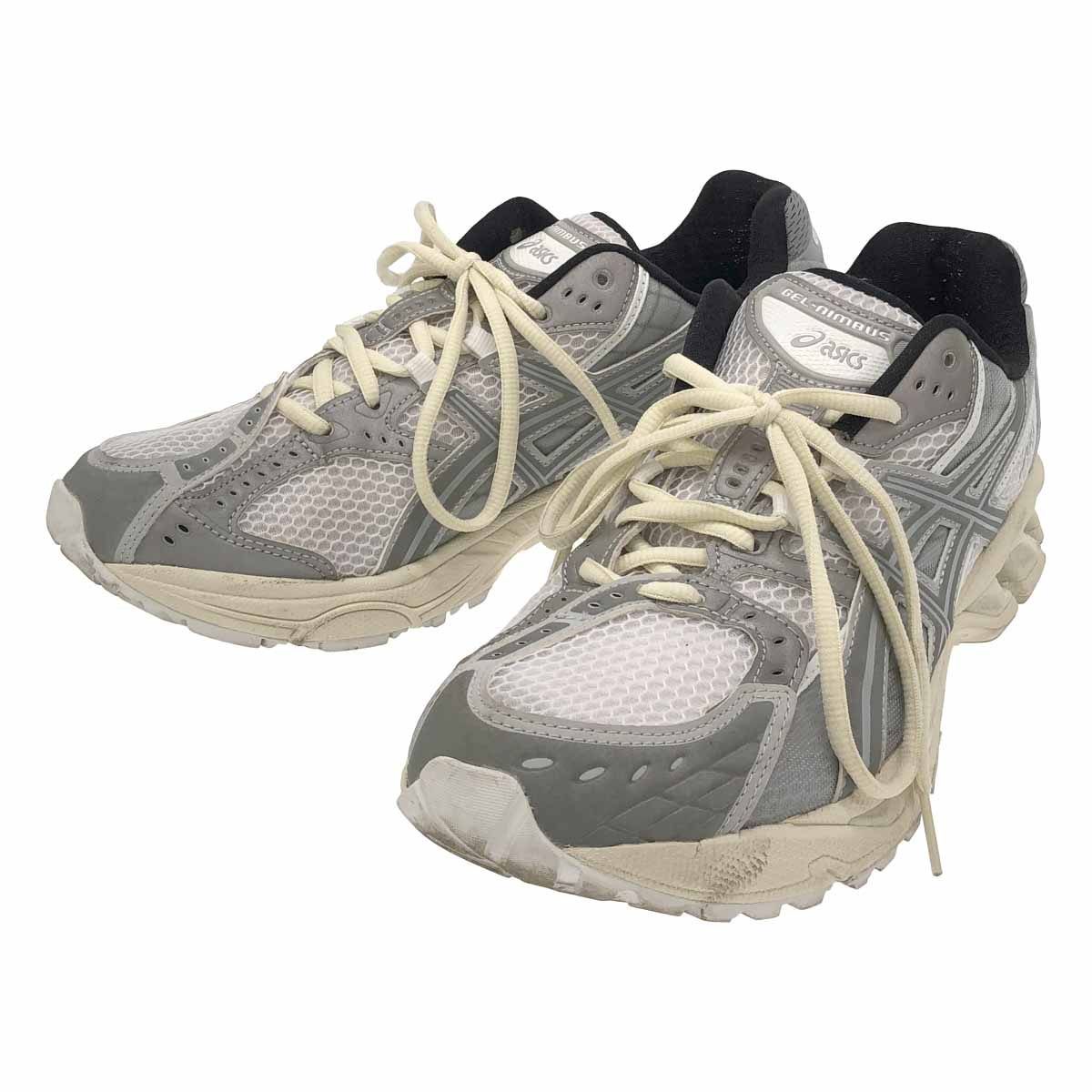 asics アシックス GEL-NIMBUS 10.1 WHITE/SHEET ROCK スニーカー 