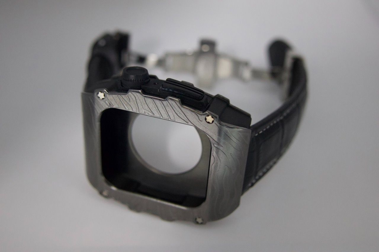 アップルウォッチバンドカバーケースAppleWatchレザーバンドベルト44mm|45mm対応