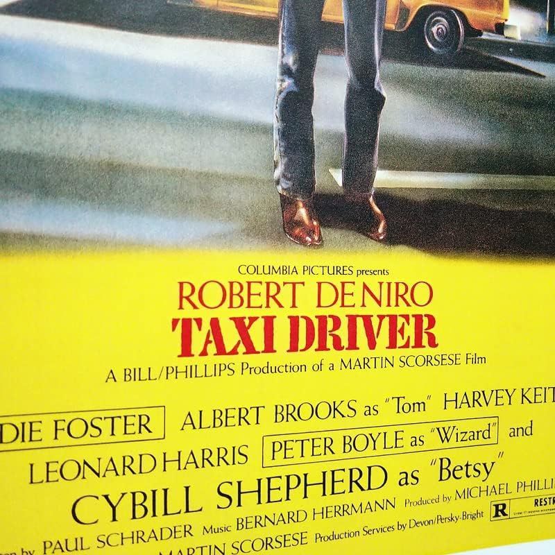 ロバートデニーロ、TAXI DRIVER額装 ロバートデニーロ、TAXI DRIVER額装