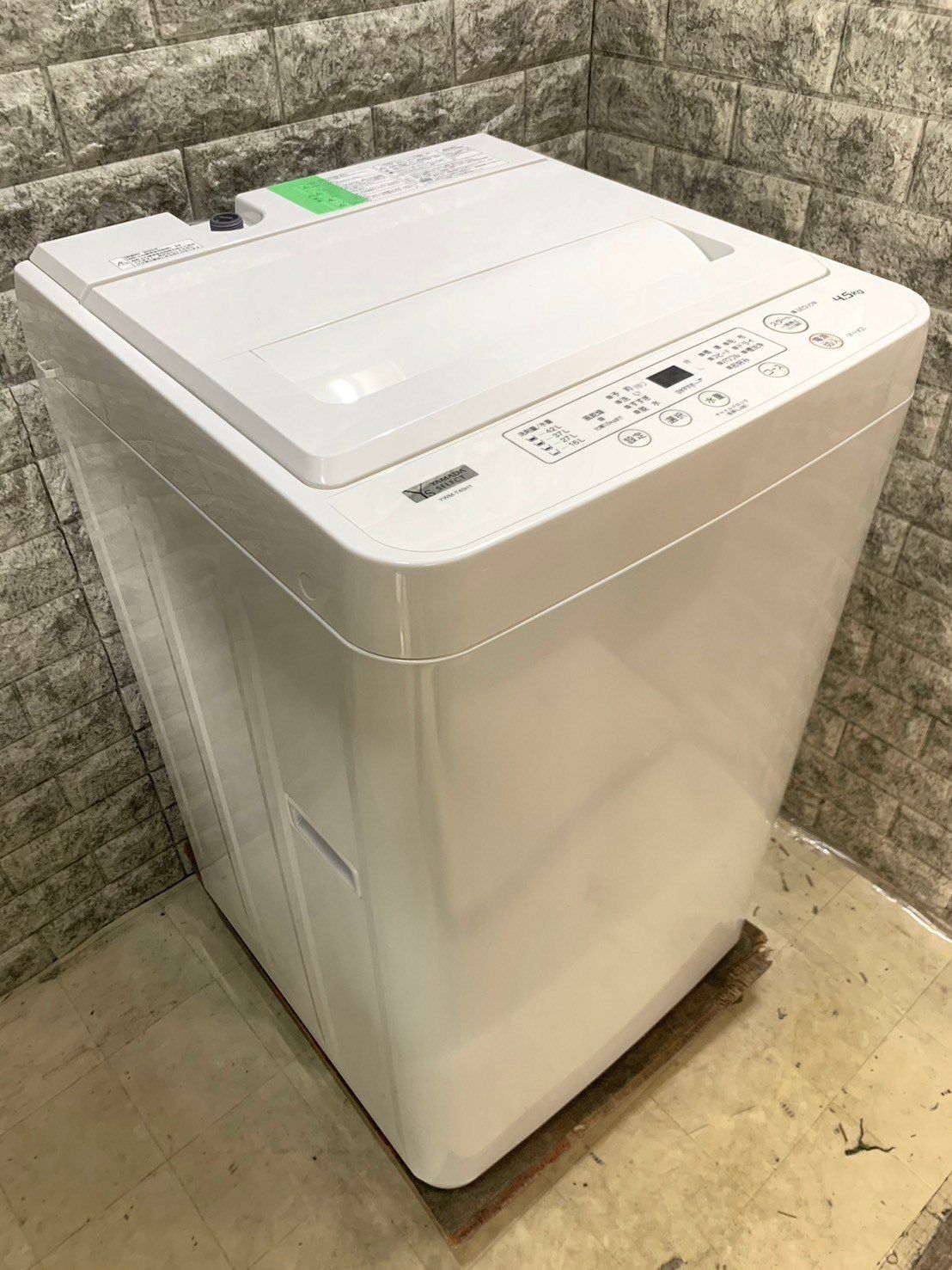 14,050円335B ヤマダ 縦型洗濯機 2023年製 小型 一人暮らし 美品 冷蔵庫もお得