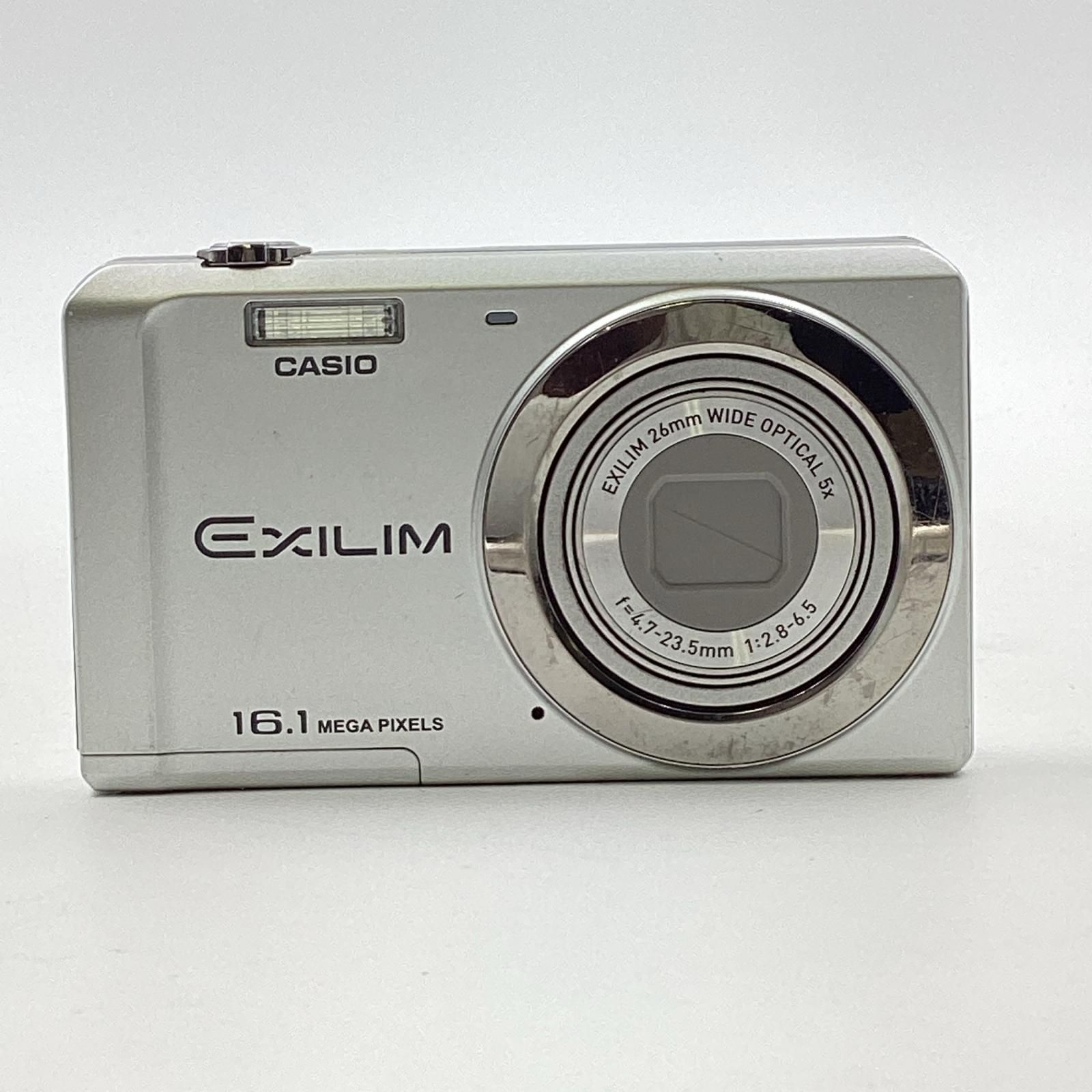 CASIO コンパクトデジタルカメラ EXILIM EX-Z28 シルバー【難有