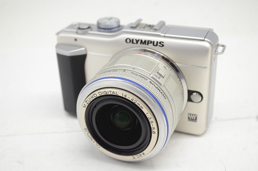 良品 OLYMPUS オリンパス PEN Lite E-PL1 + M.ZUIKO DIGITAL 14-42mm