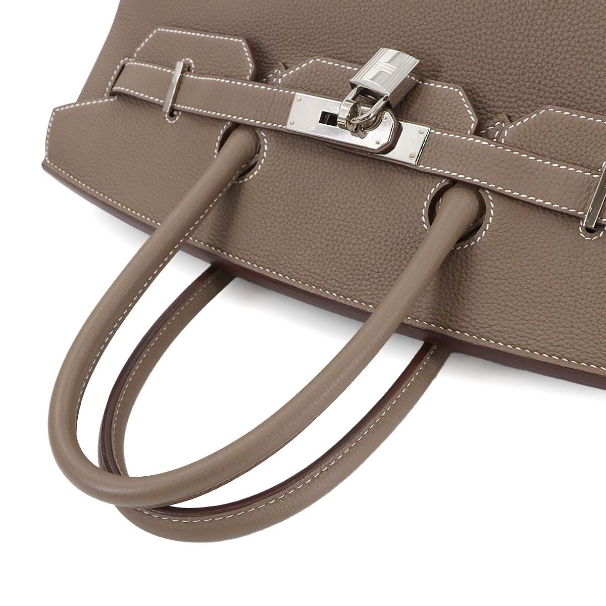 ハンドバッグ 35 エトゥープ　トゴ 新品同様 エルメス HERMES バーキン35 トゴ エトゥープ ハンド