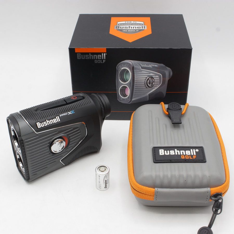 美品】Bushnell PINSEEKER PRO XE JOLT ゴルフ用レーザー距離計 ブッシュネル ピンシーカープロ ジョルト 本体 - メルカリ