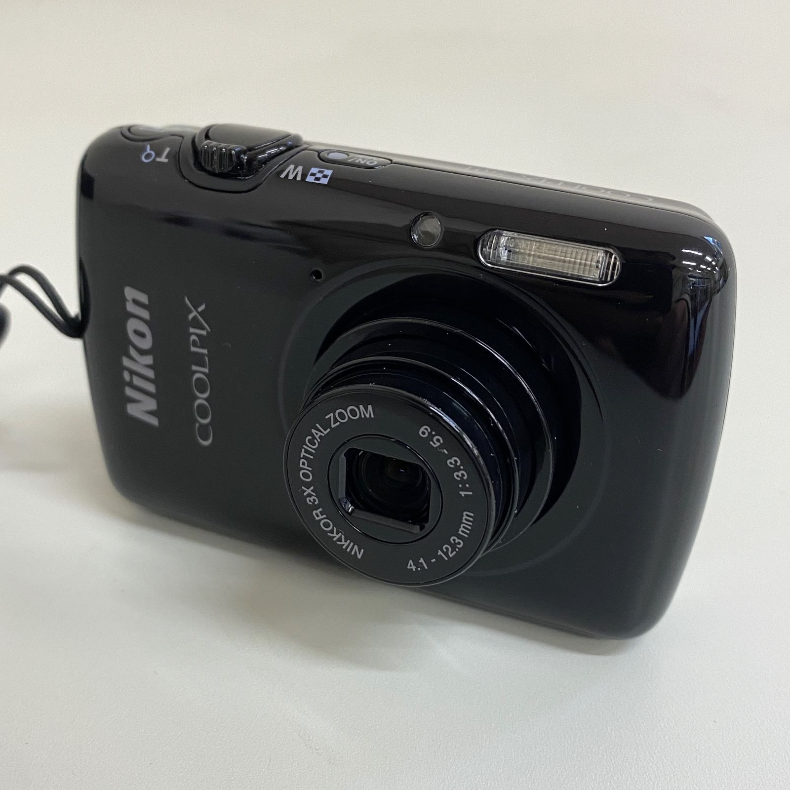 GT1【品】Nikon ニコン コンパクトデジタルカメラ デジカメ COOLPIX S01 ブラック