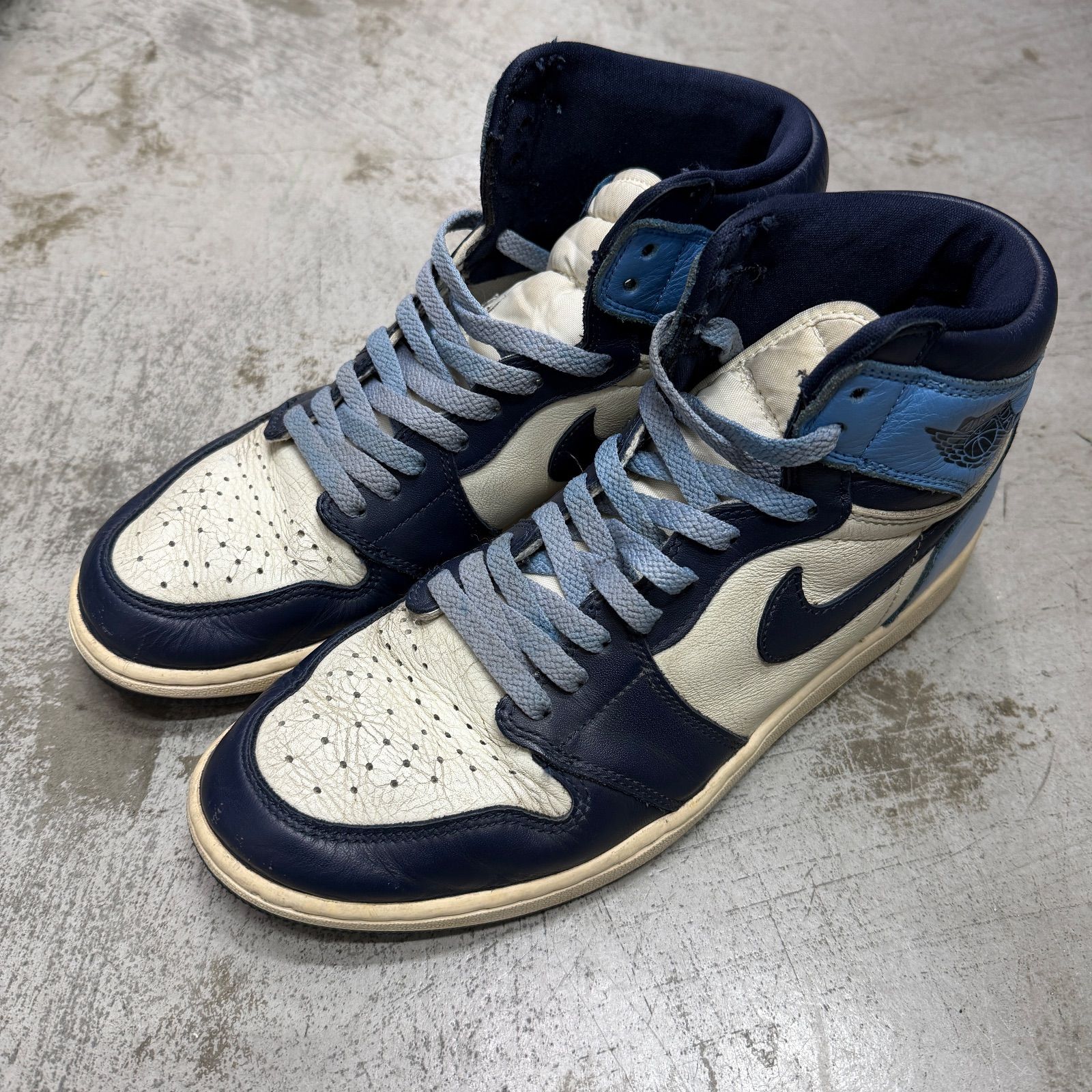 NIKE Air Jordan 1 Retro High OG Obsidian ジョーダン1 スニーカー 