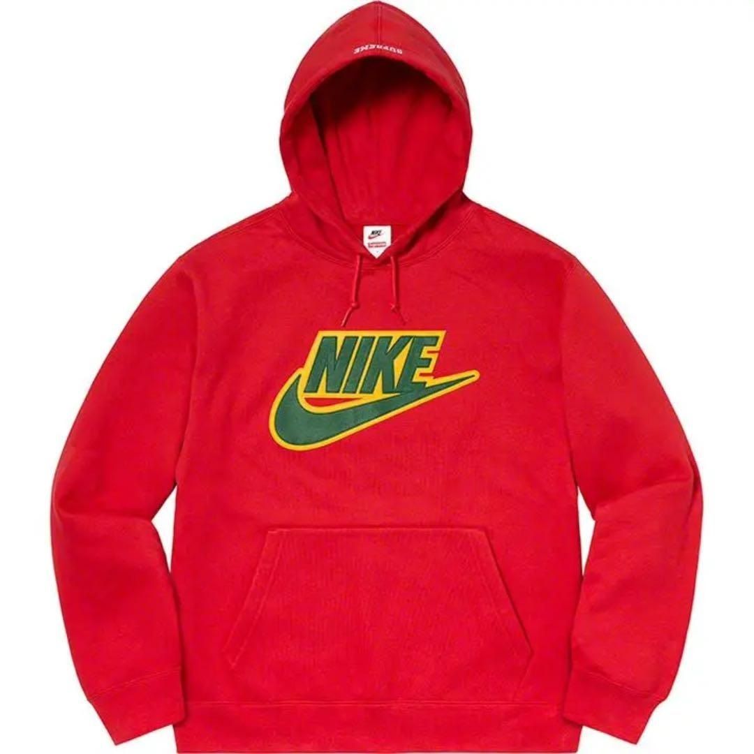 シュプリーム SUPREME Ｘ ナイキ NIKE レザーロゴ パーカー FW19 Supreme Nike Leather Anorak - ナイキ レザー アノラック