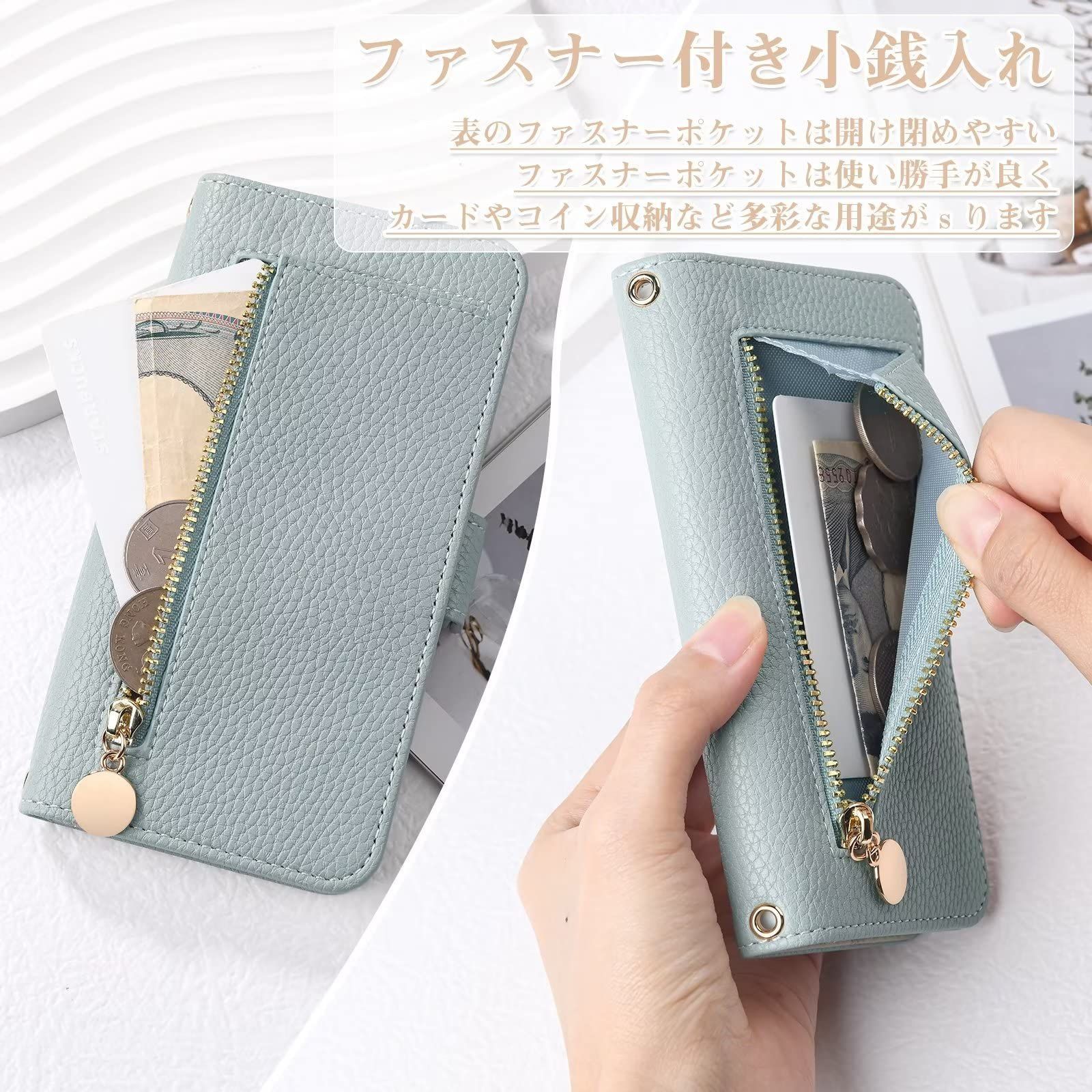 Chillchi iPhone 12 ケース iPhone 12 Pro ケース iPhone12 ケース 手帳型 ショルダー 縄掛け 斜めがけ 肩掛け iPhone 12pro スマホカバー スマホケース おしゃれ ショルダー 女性 肩掛け 軽量