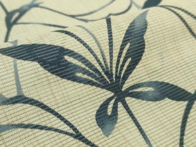 枝葉文 洗える着物