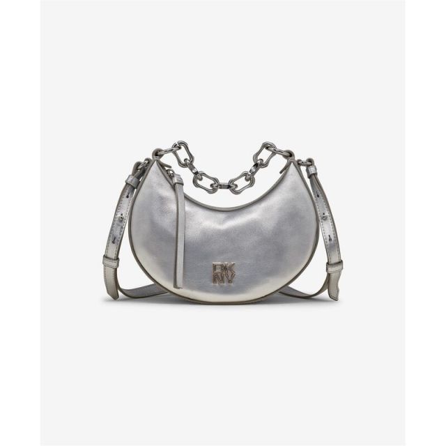 【送料無料】 ダナ キャラン ニューヨーク レディース ハンドバッグ バッグ DKNY Les Mini Ld44 SILVER