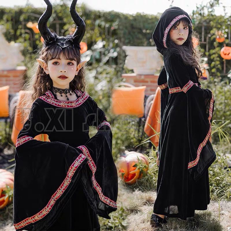 ハロウィン 仮装 子供 女の子 子供ドレス ハロウィン コスプレ 悪魔 ハロウィーン 衣装 ガール こども 中世ヨーロッパ貴族 吸血鬼 悪魔 中世紀  学園祭 宮廷装 仮装 Halloween コスプレ 学園祭 パーティー イベント用 - メルカリ