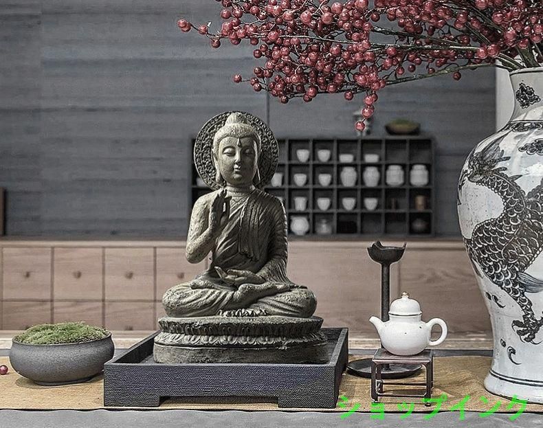 地蔵 如来 菩薩 観音 仏像 彫刻 置物 開運 風水 - メルカリ