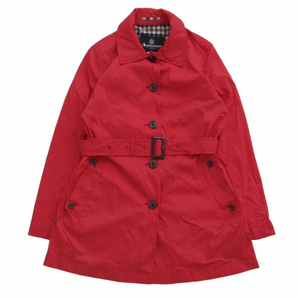 アクアスキュータム Aquascutum クラブチェック柄裏地 ナイロン
