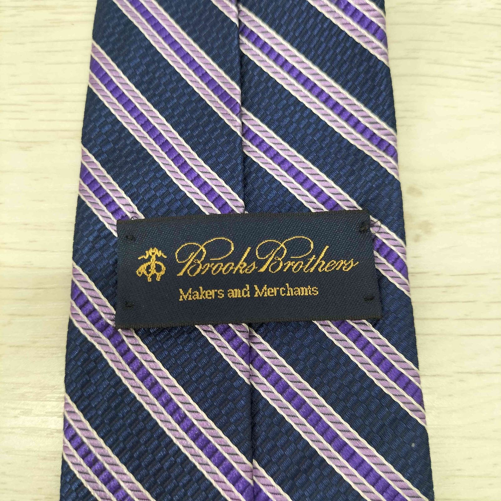 ブルックスブラザーズ Makers and Merchants ネクタイ USA BROOKS BROTHERS（ブルックスブラザーズ） Makers and Merchants USA製