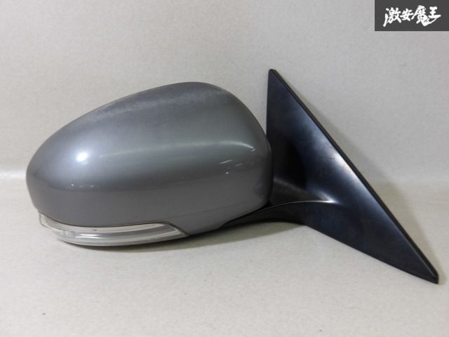 【保証付】TOYOTA トヨタ 純正 GRX130 マークX ドアミラー サイドミラー 右 右側 運転席側 7P 7ピン 電動格納 MITSUBA 30-342 即納 棚13-3