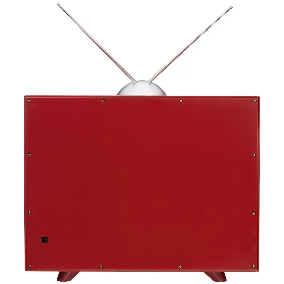 レトロ テレビ型オルゴール 犬とクリスマスツリー