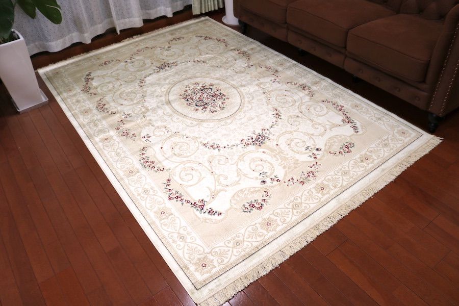 ペルシャ柄絨毯 160×230 新品未使用 大判ラグ カーペット 訳あり