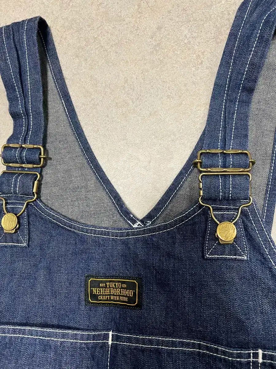 ネイバーフッド　オーバーオール　Lサイズ　美品 ネイバーフッドオーバーオールLサイズ美品