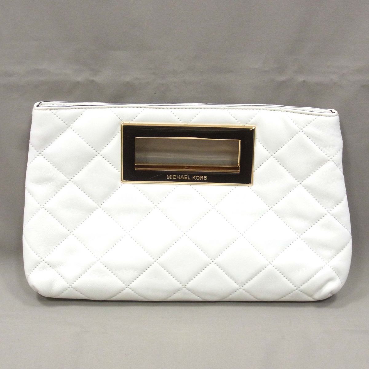 美品◇MICHAEL KORS マイケルコース レザー キルティング
