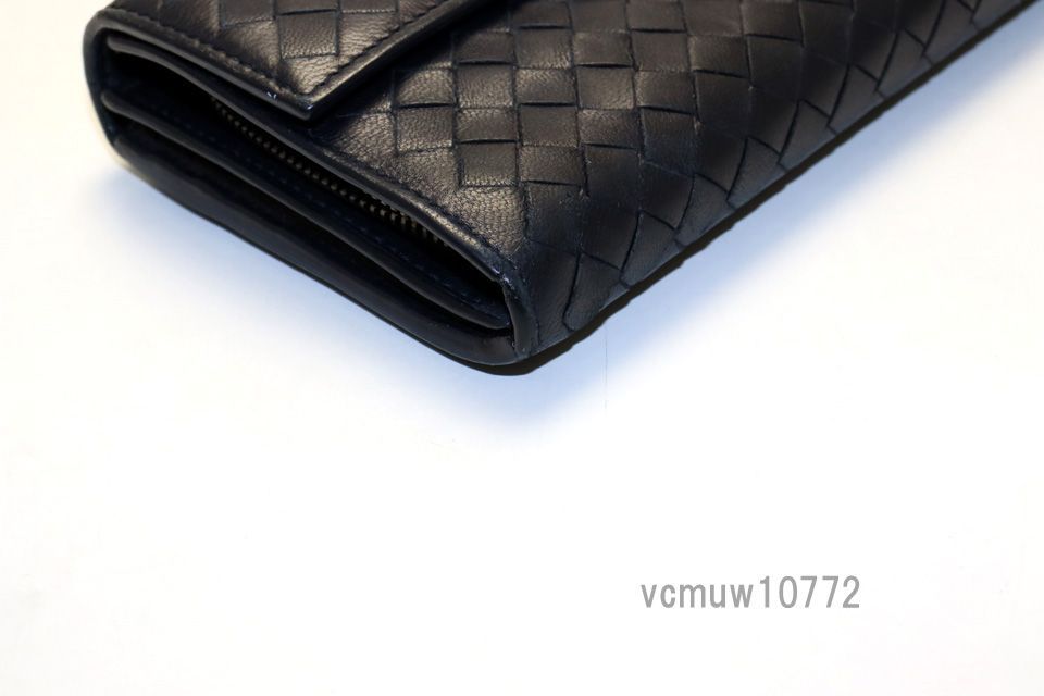 レザー 2つ折り長財布