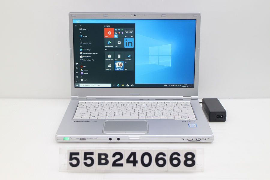 Panasonic CF-LX6RDGVS Core i5 7300U 2.6GHz/8GB/256GB(SSD)/Multi/14W/FHD(1920x1080)/Win10 【55B240668】