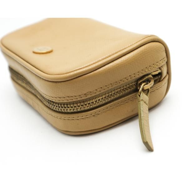 CHANEL ココボタンベージュ ポーチ CHANEL シャネル ココボタン ベージュ ポーチ 小物入れ - メルカリ