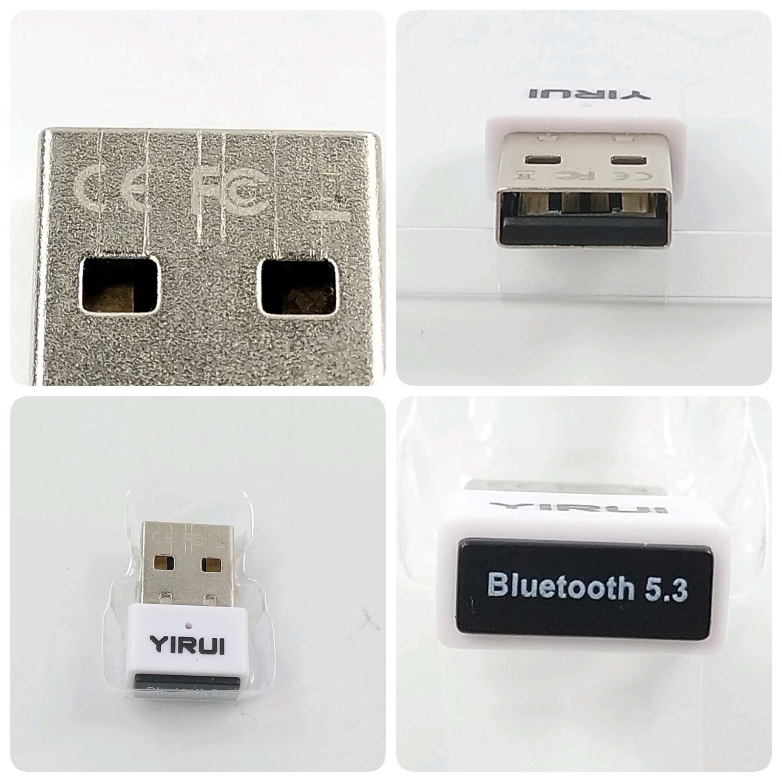 新型Bluetooth5.3 アダプタ ドングル USB EDR LE対応 省電力 低遅延 小型 パソコン 無線 音楽 イヤホン プリンター RTL812