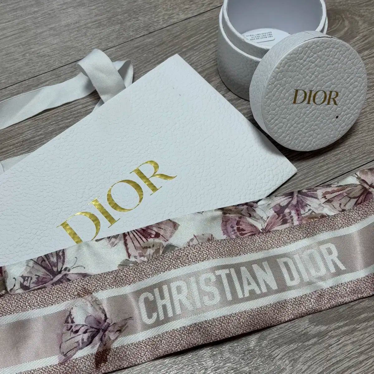 Dior ディオール ミッツァ スカーフ フラワー ボックス ショッピングバッグ