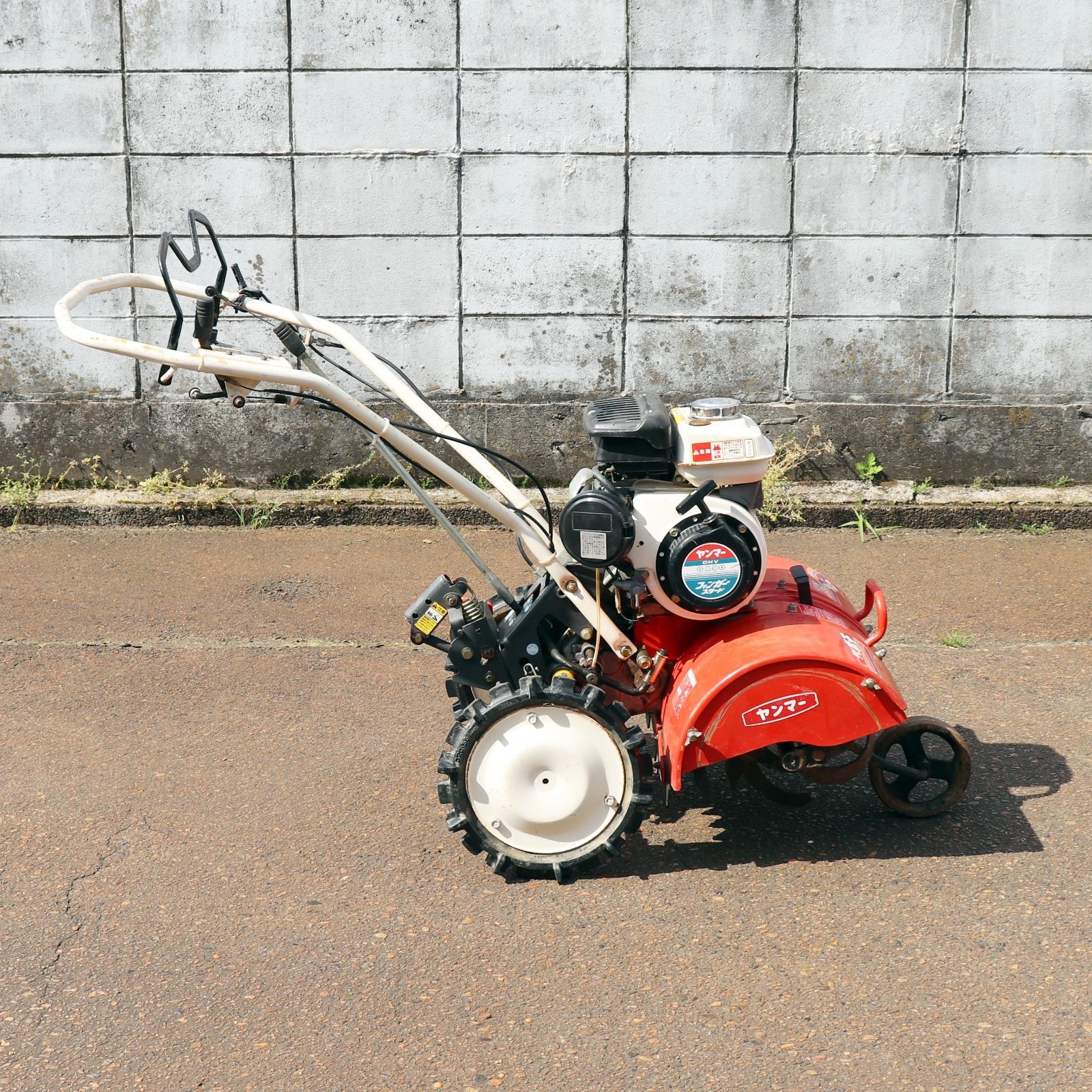新潟発 ヤンマー 管理機 TB3 チビポチ リコイル ガソリン 逆転クロス