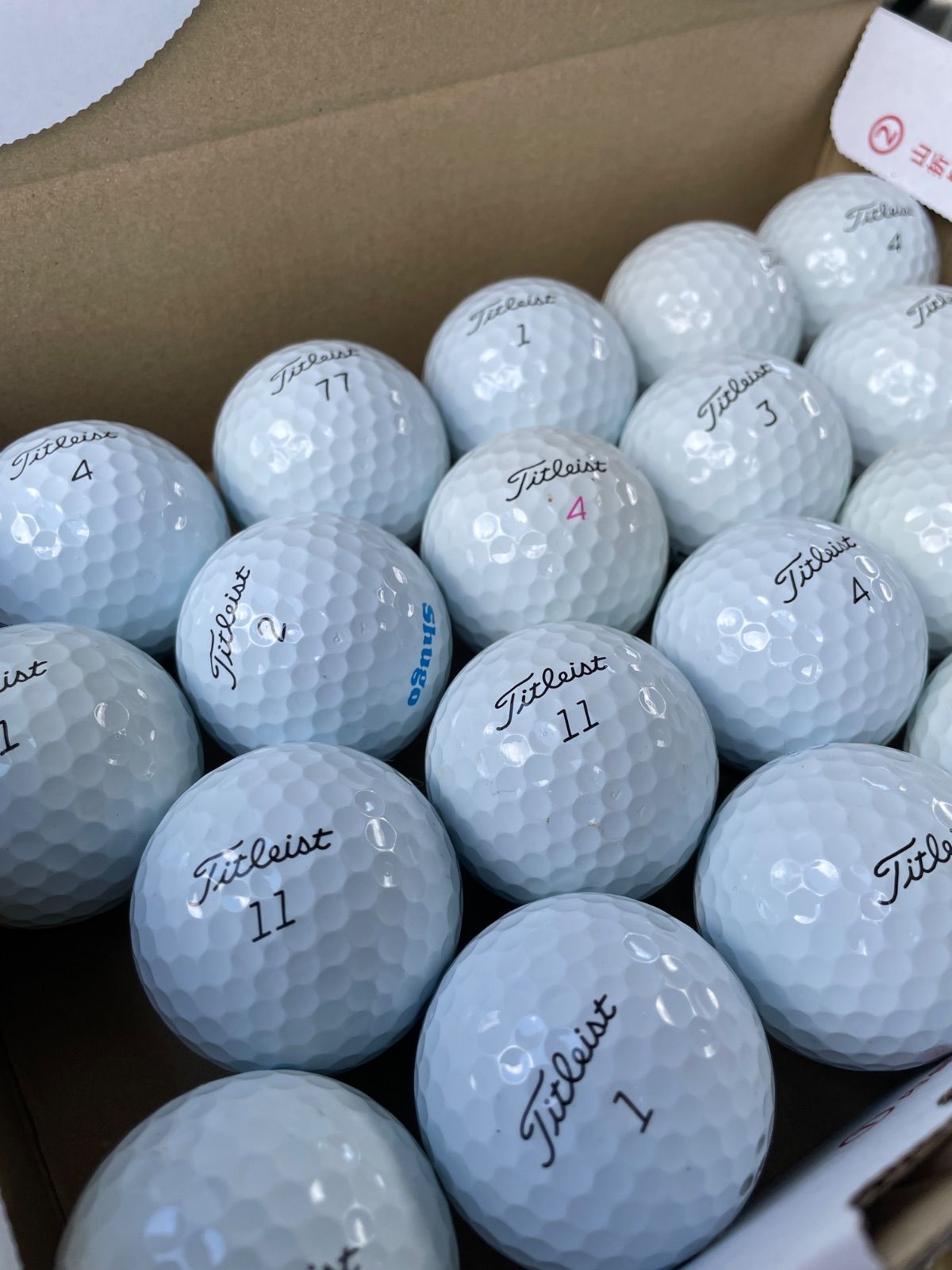【セール】 Reボール A級 タイトリスト PROV1 20球セット 002-最終処分セール その他