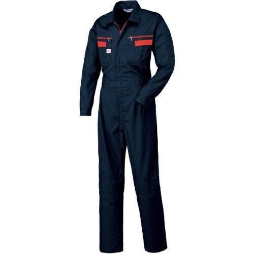 2営業日で発送 山田辰 YAMADATATSU つなぎ服 ネイビーブルー M 1-1180-NB-M 1着