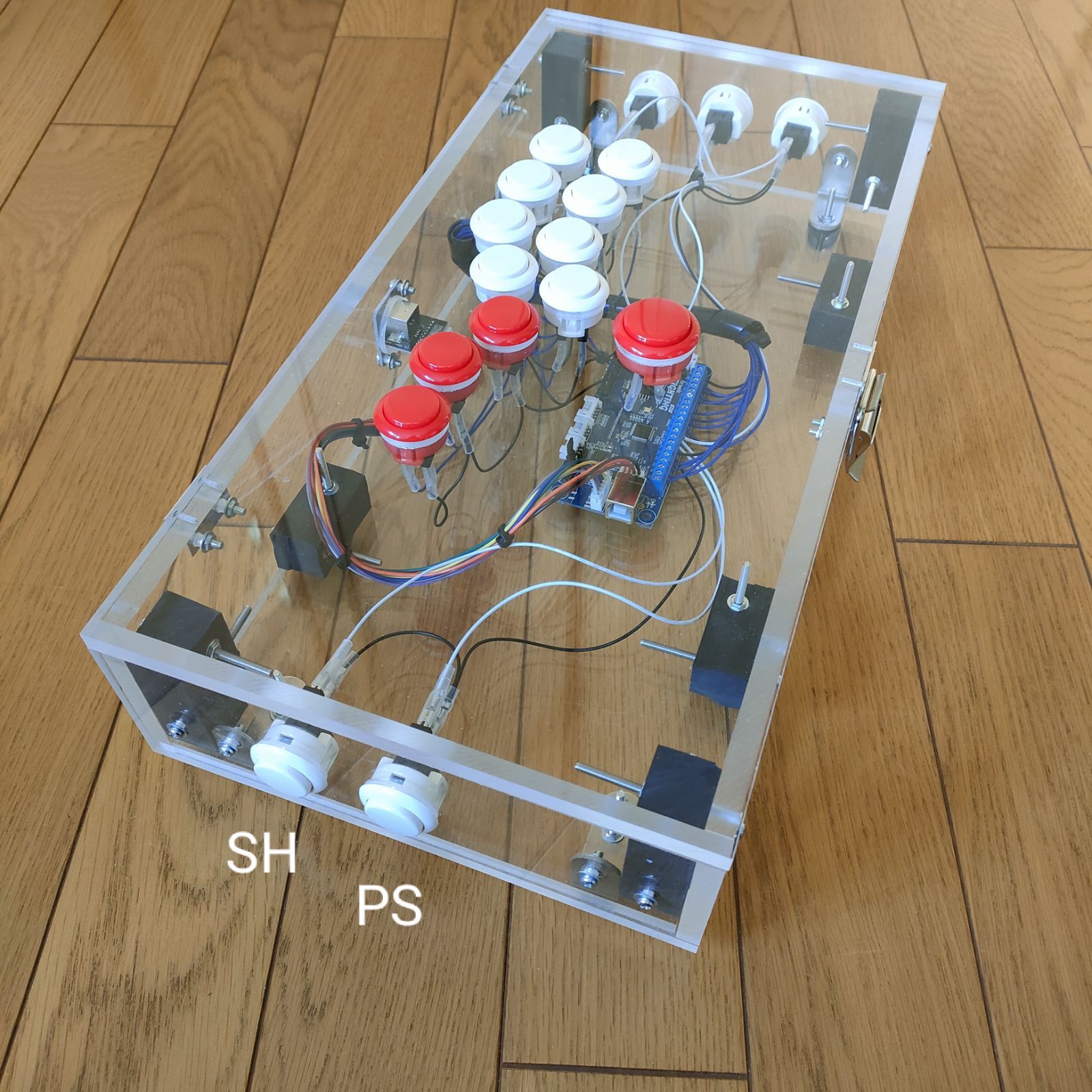 hitbox アケコン ヒットボックス レバーレス ガフロコン PS4 PC - メルカリ