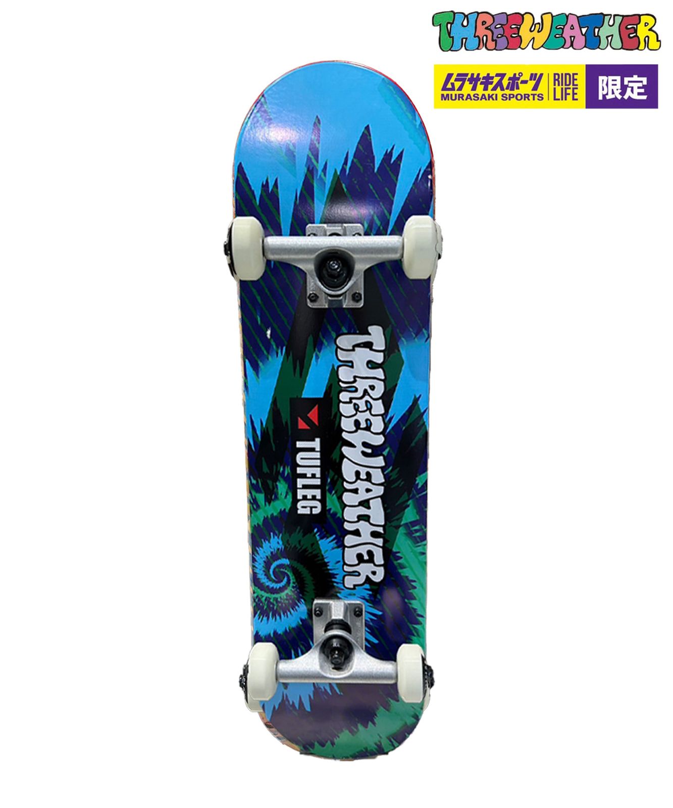 THREE WEATHER スリーウェザー × TUFLEG タフレグ コンプリートセット 7.2～7.4inch SBMR-T 子供 キッズ スケートボード コンプリート｜ムラサキスポーツオンラインストア 通販