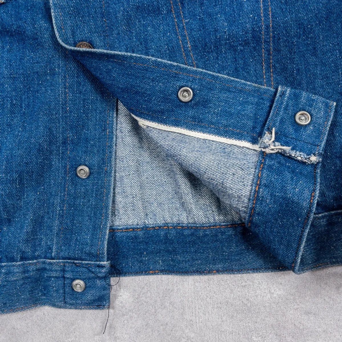 BIG YANK 1970s Tiger Embroidery Denim Jacket 