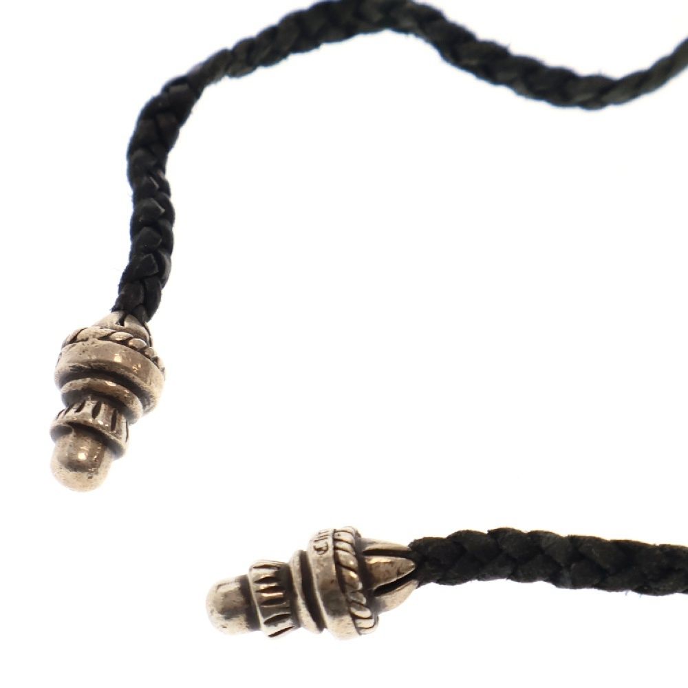 M*K様 Chrome Hearts ボロチップ　レザーブレード　ブラックレザー Chrome Hearts - クロムハーツ CHROME HEARTS 【 LEATHER BRAID