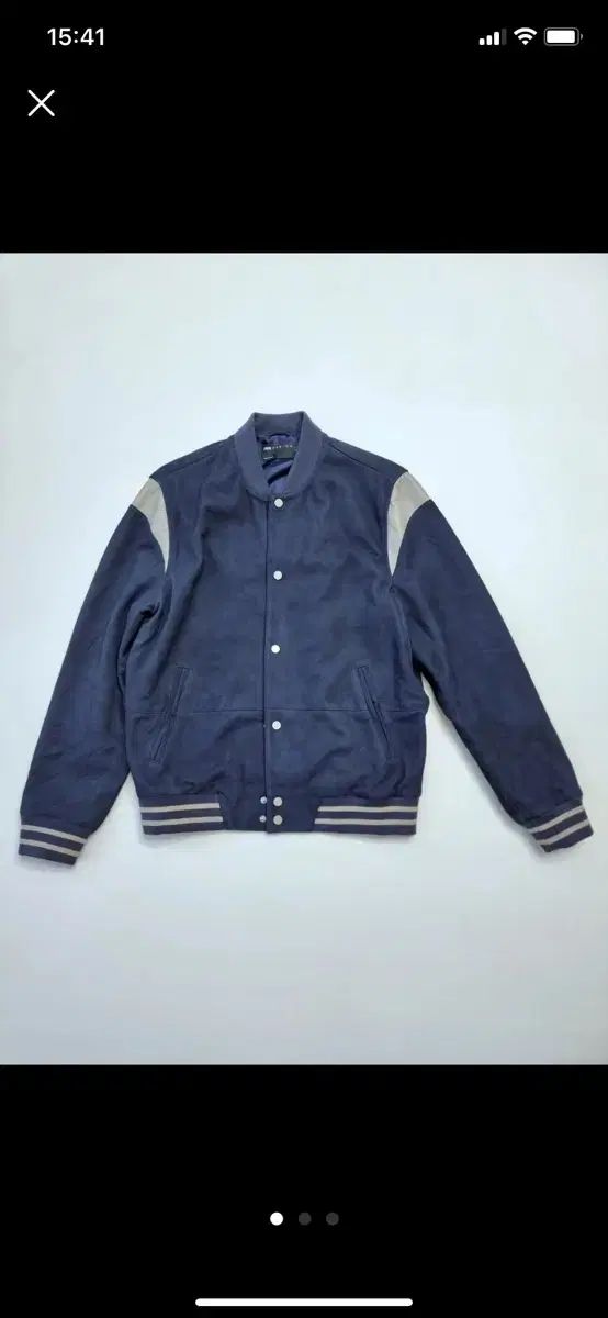 asos リアル スエード ブルゾン