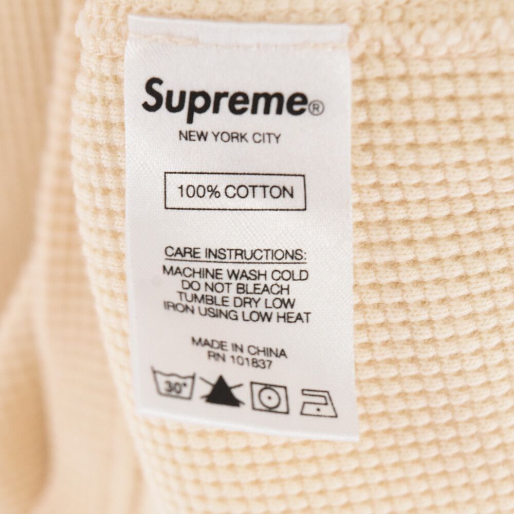 SUPREME (シュプリーム) 19AW HQ Waffle Thermal ワッフル サーマル