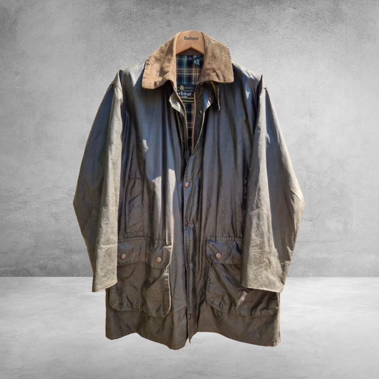 Barbour BORDER バブアー ボーダー YKK棒ジップ / 158 - dendycandy.com