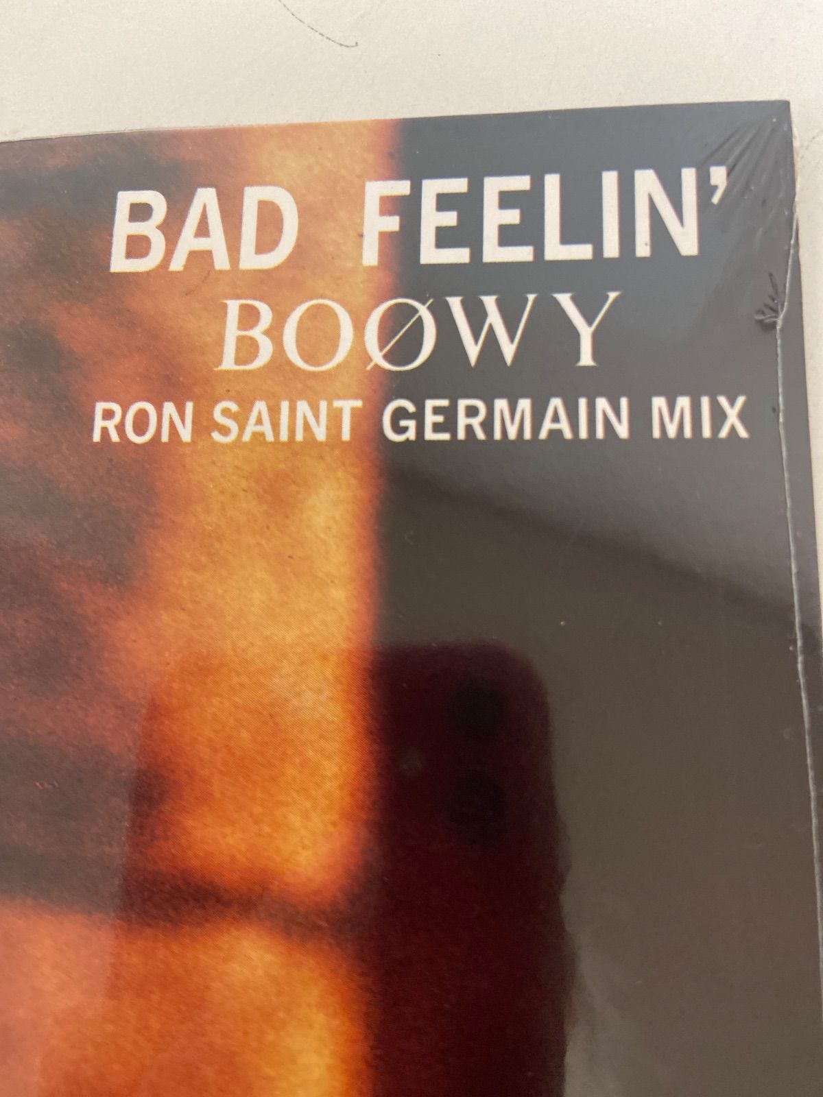 ☆未開封☆ 12インチジャイアントシングル ボウイ BOOWY BAD FEELI'N