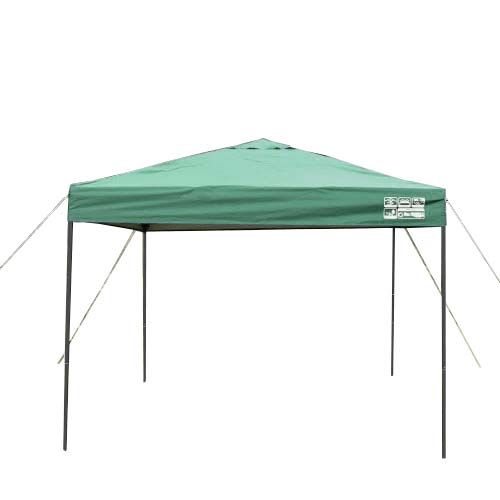 Re SWELL 組立て簡単 !! ワンアクション タープテント スチールフレーム 2.5ｍ ベンチレーション 高耐水加工 UVカット コーティング 紫外線カット 遮熱 グリーン