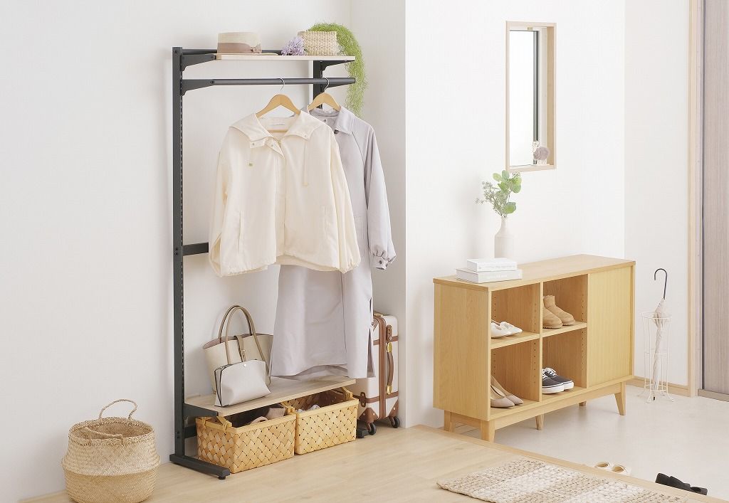 ランドリーラック 幅85.25×奥行35×高さ172cm